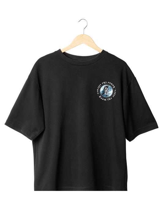 PLUTO GALAXY ORIGINALS PRESENT " UNIVERSE IS CALLING" GRAPHIC PRINTED OVERSIZED UNISEX TEES